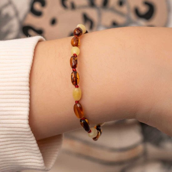 Bebek Damla Kehribar Bileklik Bebek Damla Kehribar Bileklik