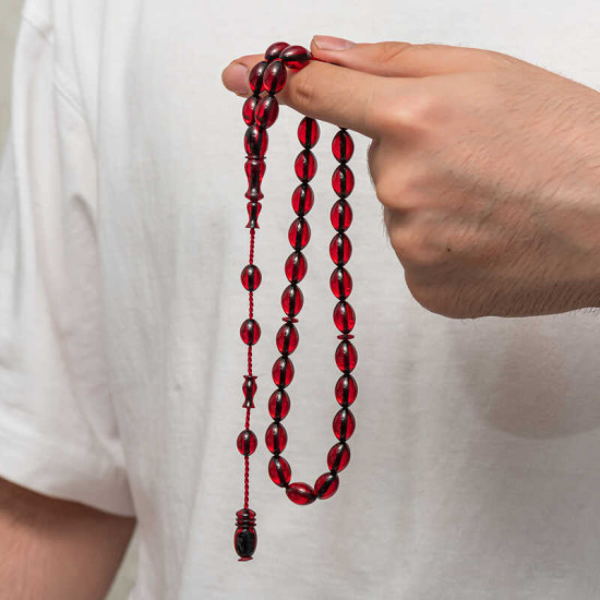 Sıkma Kehribar Tesbih Sıkma Kehribar Tesbih