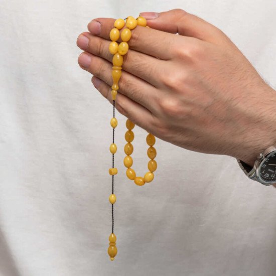 Sıkma Kehribar Tesbih Sıkma Kehribar Tesbih