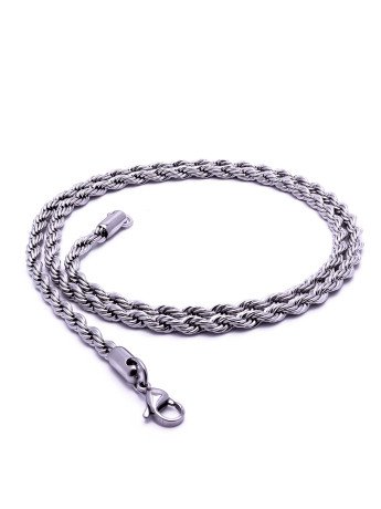 Sarmal Halat Çelik Kolye 4Mm CSR1180122